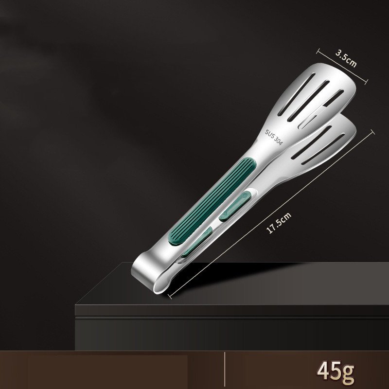 7 9 12inch Kitchen Tongs 304 Stainless Steel Grill Tongs For Cooking BBQ Non-Slip Salad Tongs Clips Tong Kitchen Accessories - Image 8