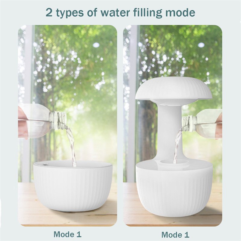 Anti-gravity Air Humidifier Mute Countercurrent Humidifier Levitating Water Drops Cool Mist Maker Fogger Relieve Fatigue - Image 7